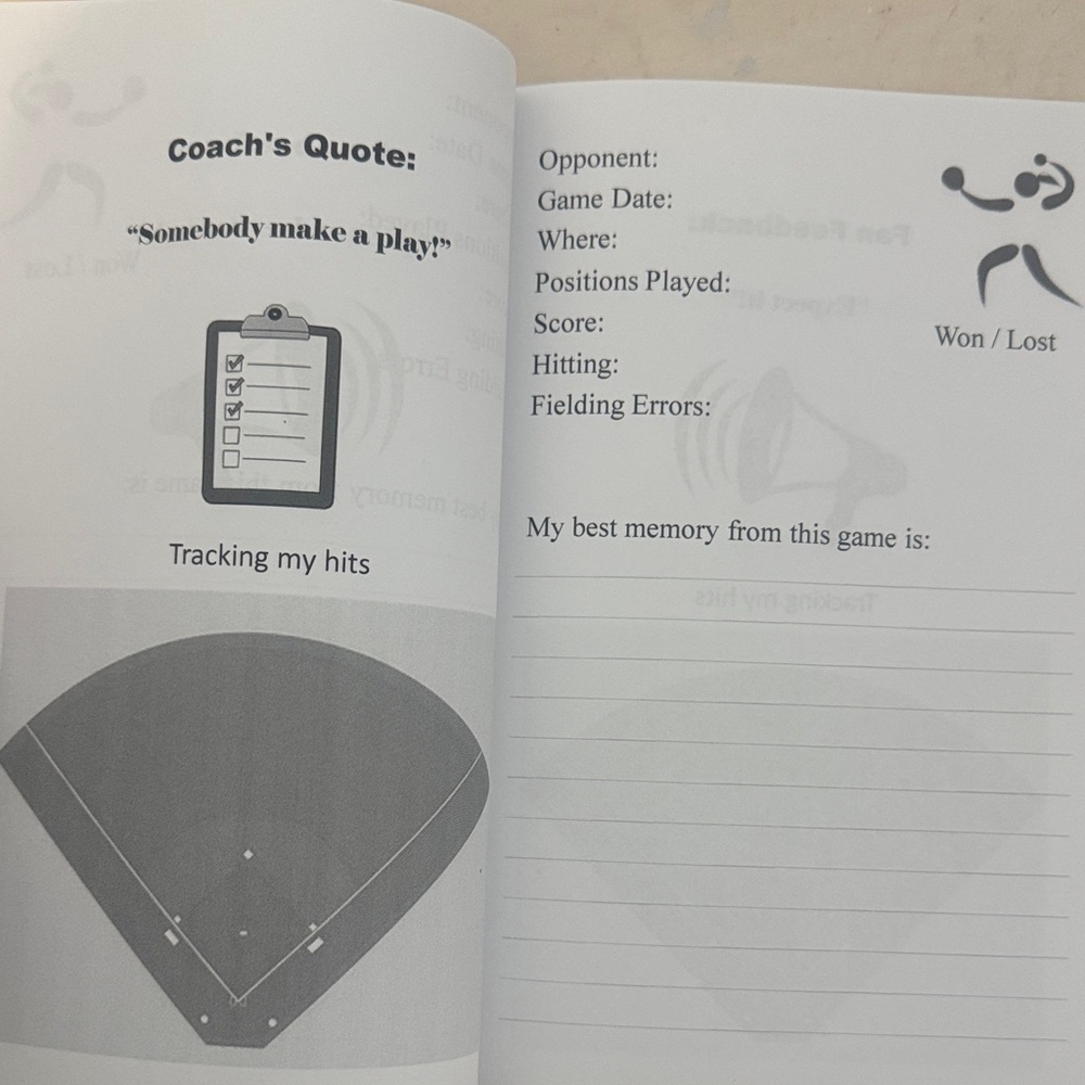 Softball Journal and Book Set of 4 - Jennie Finch/Training Camp - Picture 3 of 6